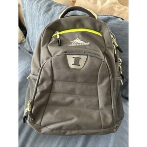 High Sierra Outburst 2.0 Backpack w/Padded Laptop/Tablet Sleeve, Dark Gray